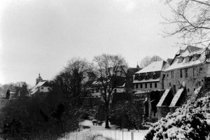 Outer Wall Buildings from Rothenburg ob der - Germany