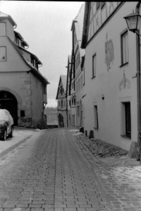 Snowy Street View, Germany - Bromwich Photography