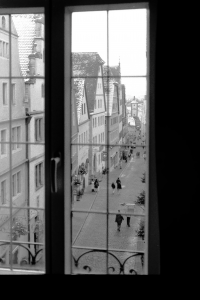 Window View of Streets Below in Rothenberg, Germany - Bromwich Photography