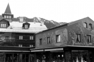 Beautiful Barvarian Building in Fussen, German
