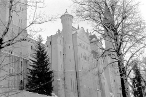 Neuschwanstein Castle From the First Landing - Fussen, Germany
