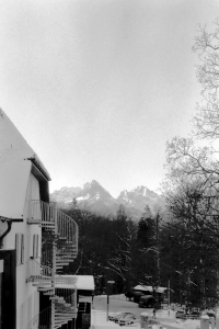 Swiss Alps in the Background of Fussen City Scape - Bromwich Photography