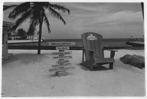 Beach Chair in Key West, Florida