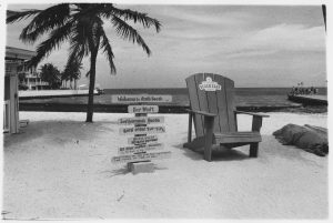 Beach Chair in Key West, Florida