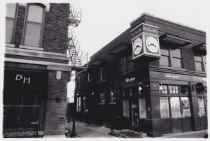 Downtown Cedar Falls, Iowa, Clock Building