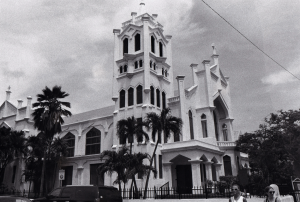 White Church in Key West, Florida - Bromwich