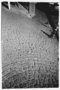 Cobblestone Street in Erbil, Iraq